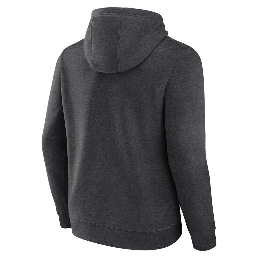 Vegas Golden Knights Fanatics Authentic Pro Core Secondary Fleece Pullover Hoodie - Heather Charcoal | Fanatics Lifestyle