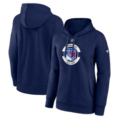 New York Rangers Fanatics Women's Authentic Pro Core Secondary Fleece Pullover Hoodie - Navy | Fanatics near me