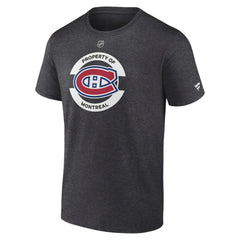 Montreal Canadiens Fanatics Authentic Pro Core Secondary T-Shirt - Heather Charcoal | Fanatics discount