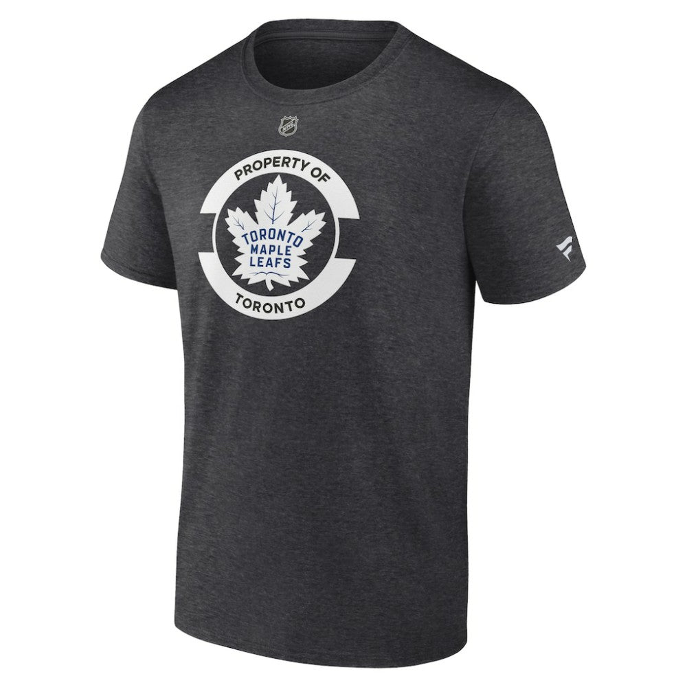 Toronto Maple Leafs Fanatics Authentic Pro Core Secondary T-Shirt - Heather Charcoal | Fanatics Clearance
