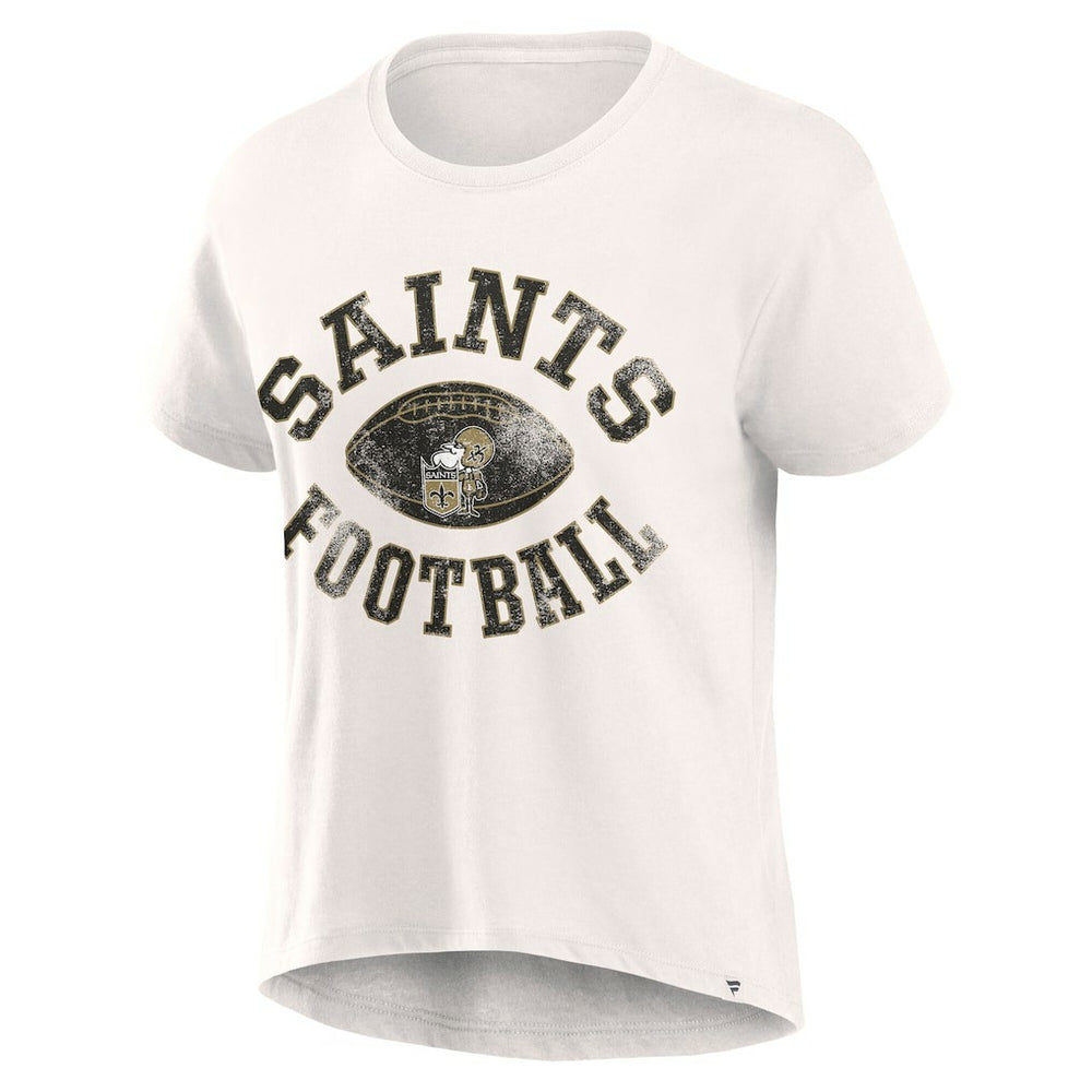 New Orleans Saints Women's Football Home Fashion T-Shirt - Cream - Fanatics
