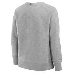 Cincinnati Bengals Women's Hit Hard Fleece Pullover Sweatshirt - Heather Gray - Fanatics