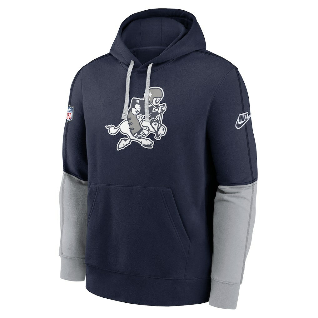 Dallas Cowboys Sideline Club Pullover Hoodie - Navy - Nike