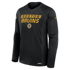Boston Bruins Fanatics Authentic Pro Rink Tech Long Sleeve T-Shirt - Black | Fanatics online
