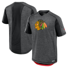 Chicago Blackhawks Fanatics Authentic Pro Rink Tech T-Shirt - Black | Fanatics sale