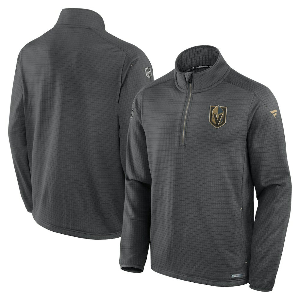 Vegas Golden Knights Fanatics Authentic Pro Rink Quarter-Zip Jacket - Gray | Fanatics discount