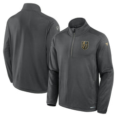 Vegas Golden Knights Fanatics Authentic Pro Rink Quarter-Zip Jacket - Gray | Fanatics discount
