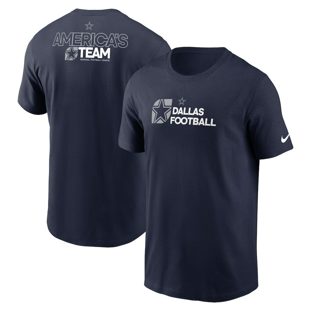 Dallas Cowboys Essential T-Shirt - Navy - Nike