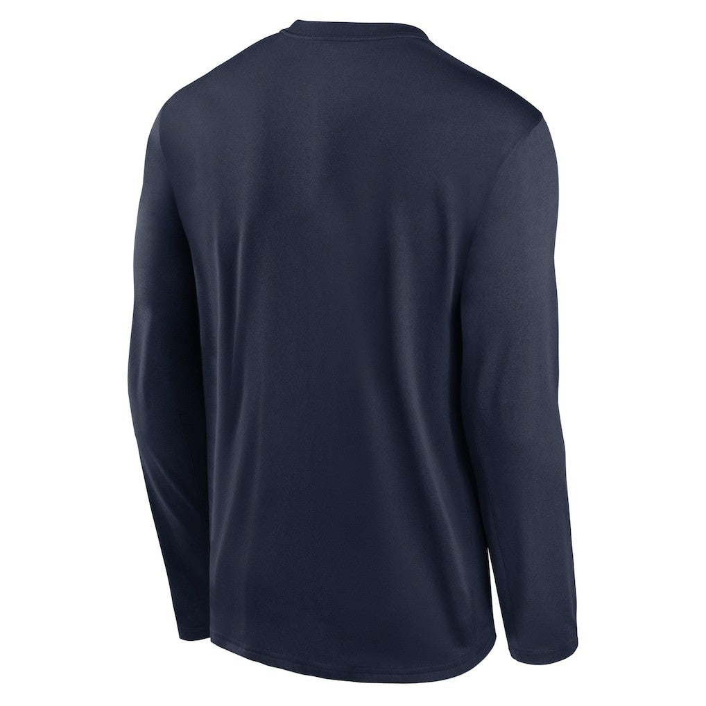 Dallas Cowboys Icon Legend Performance Long Sleeve T-Shirt - Navy - Nike