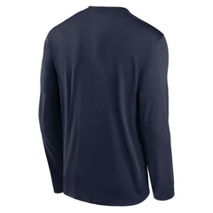 Dallas Cowboys Icon Legend Performance Long Sleeve T-Shirt - Navy - Nike