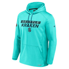 Seattle Kraken Fanatics Authentic Pro Rink Fleece Pullover Hoodie - Blue | Fanatics Clearance
