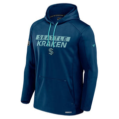 Seattle Kraken Fanatics Authentic Pro Rink Fleece Pullover Hoodie - Deep Sea Blue | Fanatics sale