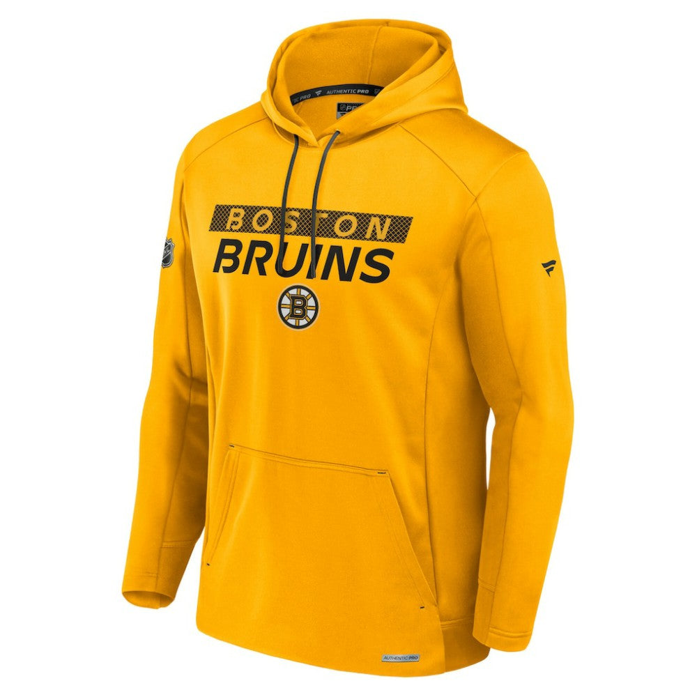 Boston Bruins Fanatics Authentic Pro Rink Fleece Pullover Hoodie - Gold | Fanatics discount