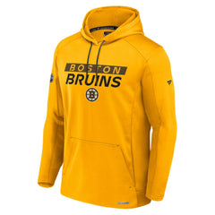 Boston Bruins Fanatics Authentic Pro Rink Fleece Pullover Hoodie - Gold | Fanatics discount