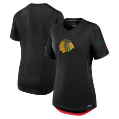 Chicago Blackhawks Fanatics Women's Authentic Pro Rink T-Shirt - Black | Fanatics Clearance