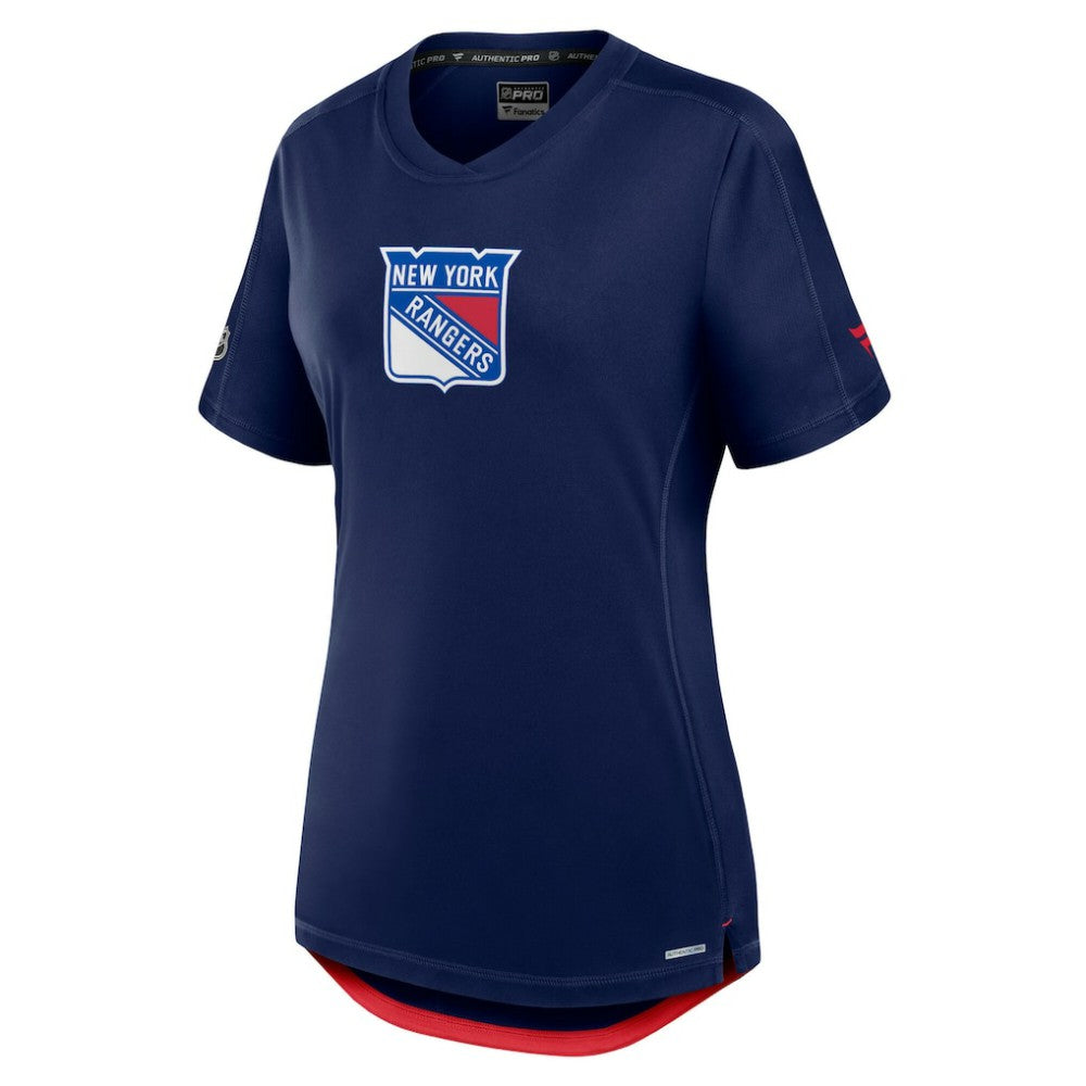 New York Rangers Fanatics Women's Authentic Pro Rink Tech T-Shirt - Navy | Fanatics sale