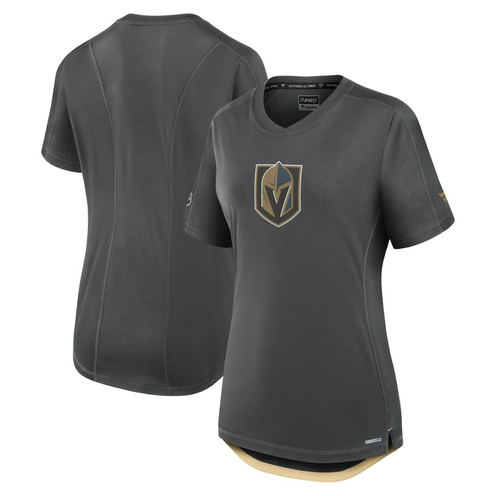 Vegas Golden Knights Fanatics Women's Authentic Pro Rink Tech T-Shirt - Gray | Fanatics online