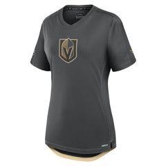 Vegas Golden Knights Fanatics Women's Authentic Pro Rink Tech T-Shirt - Gray | Fanatics online
