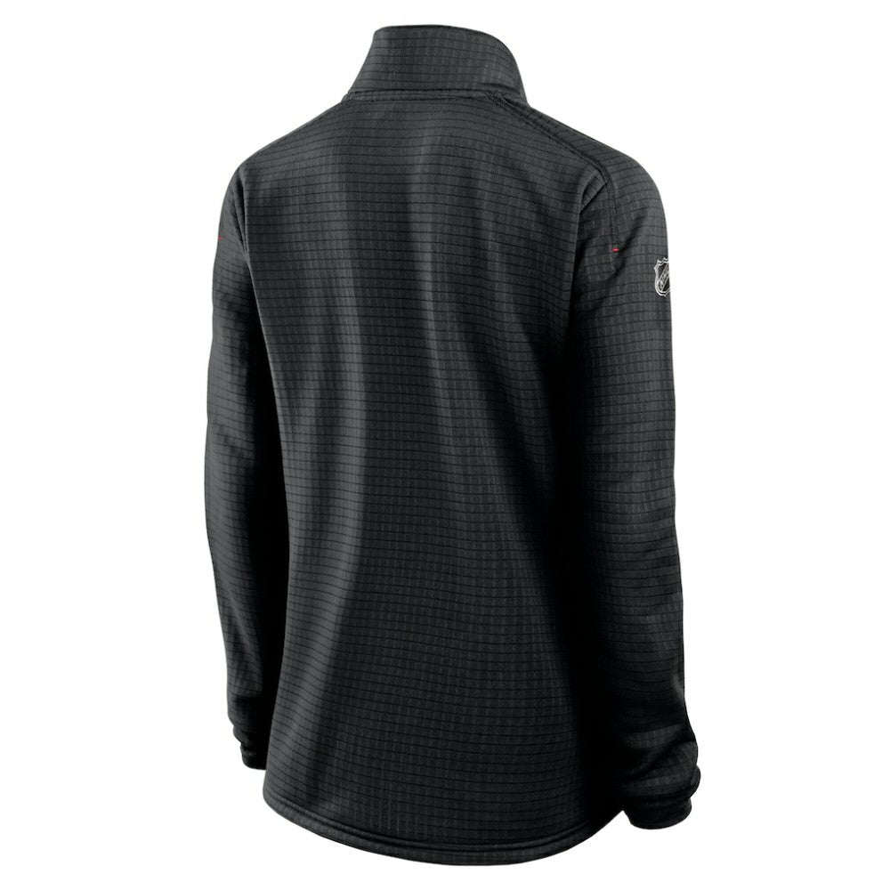 Chicago Blackhawks Fanatics Women's Authentic Pro Rink Lightweight Quarter-Zip Pullover Sweatshirt - Black | Fanatics on sale