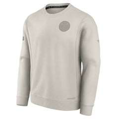 Edmonton Oilers Fanatics Authentic Pro Road Fleece Pullover Sweatshirt - Cream | Fanatics near me