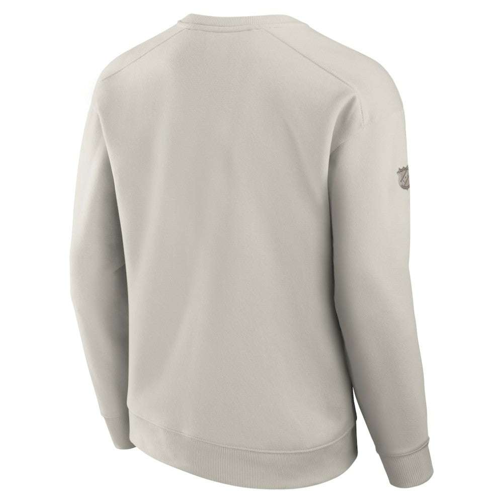 Edmonton Oilers Fanatics Authentic Pro Road Fleece Pullover Sweatshirt - Cream | Fanatics near me