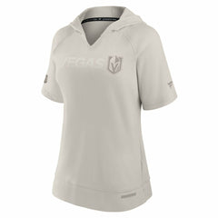 Vegas Golden Knights Fanatics Women's Authentic Pro Road Fashion V-Neck Hoodie T-Shirt - Cream | Fanatics Clearance
