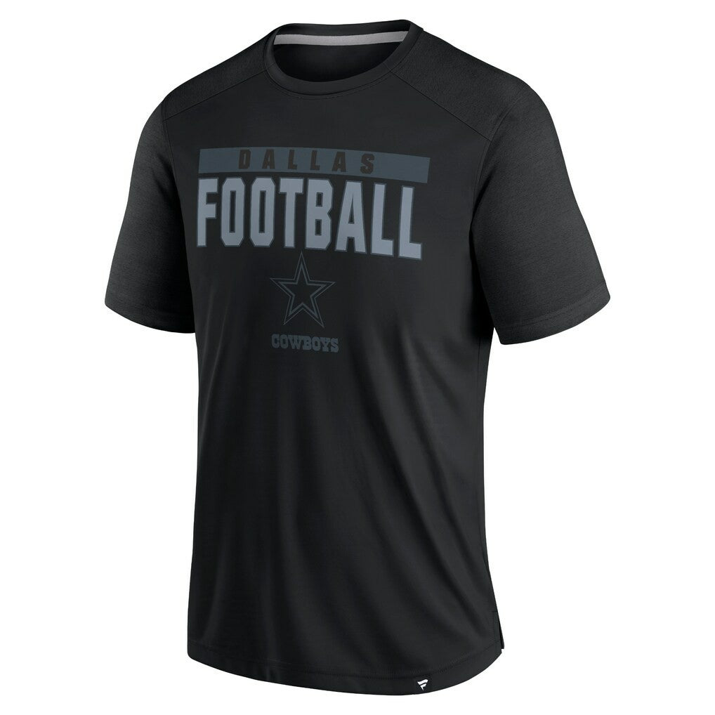 Dallas Cowboys Defender Blackout T-Shirt - Black - Fanatics