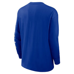Dallas Cowboys Rewind Heavy Max90 Pocket Long Sleeve T-Shirt - Royal - Nike