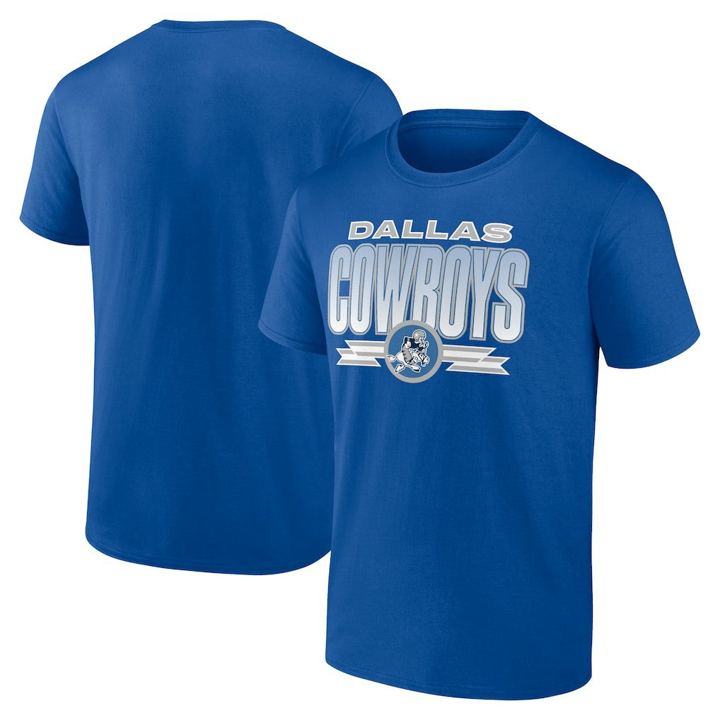 Dallas Cowboys Fading Out T-Shirt - Royal - Fanatics