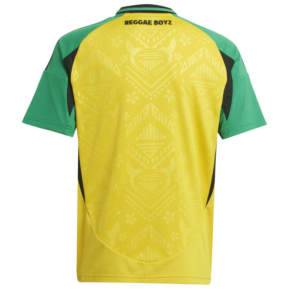 Adidas - Jamaica National Team Youth 2024 Home Replica Jersey - Yellow
