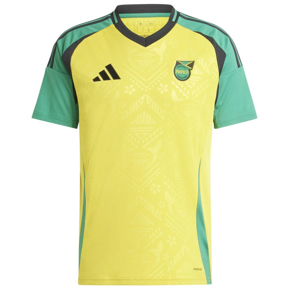 Adidas - Jamaica National Team 2024 Home Replica Jersey - Yellow