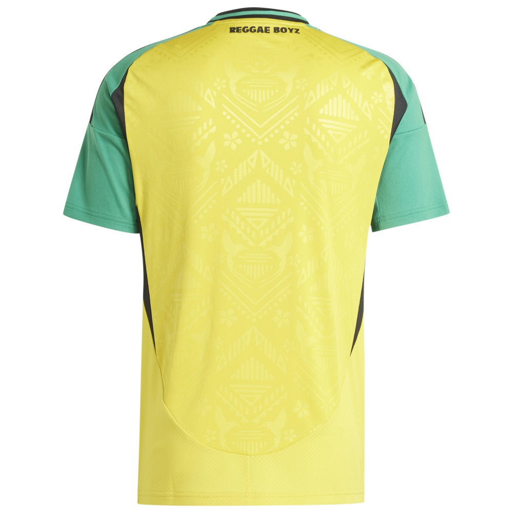 Adidas - Jamaica National Team 2024 Home Replica Jersey - Yellow