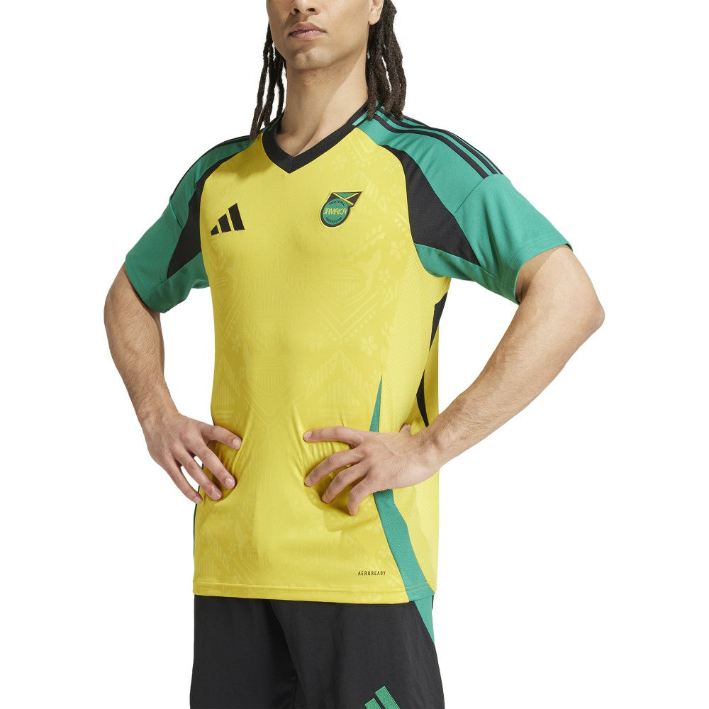 Adidas - Jamaica National Team 2024 Home Replica Jersey - Yellow