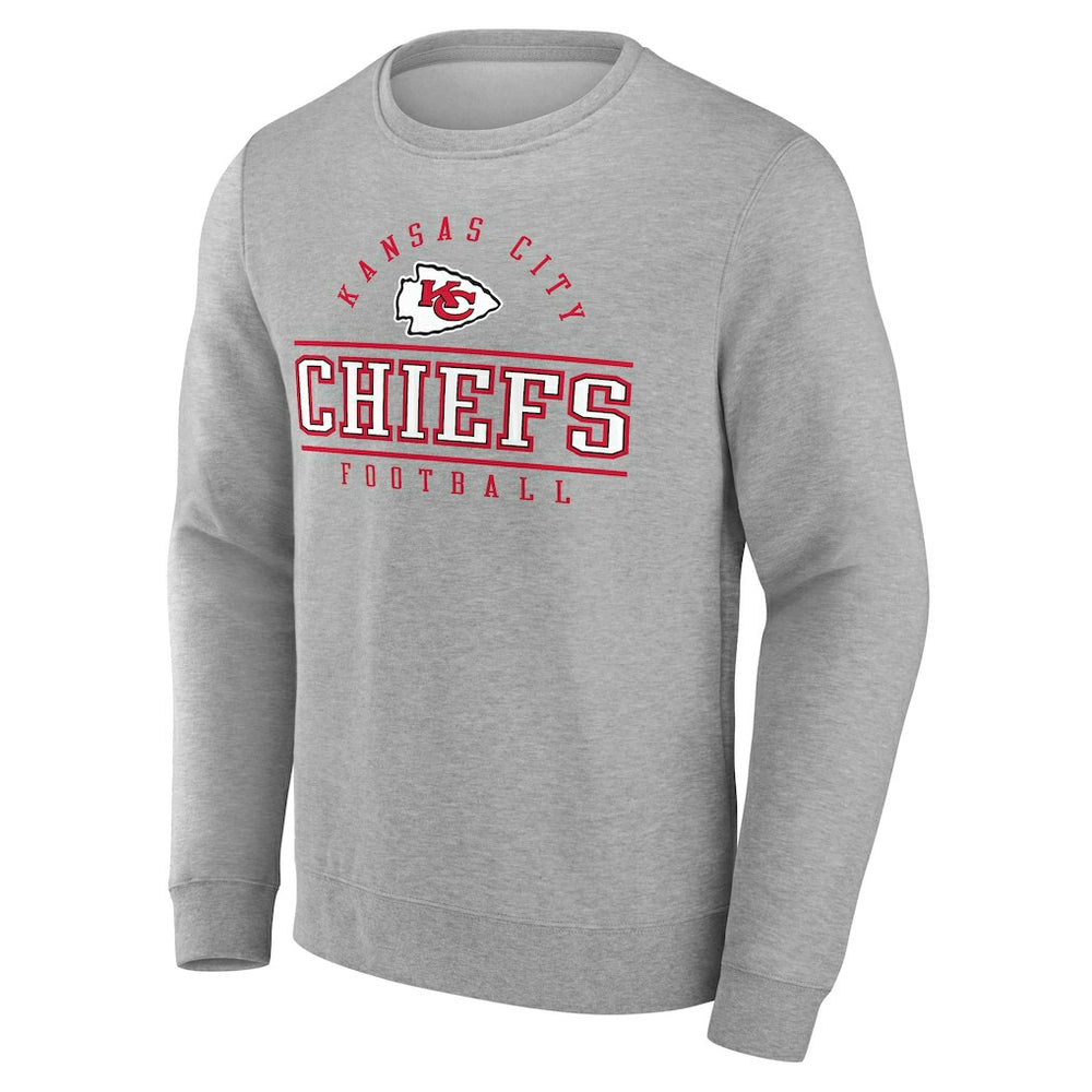 Kansas City Chiefs Extreme Tackle Sweatshirt - Heather Gray - Fanatics