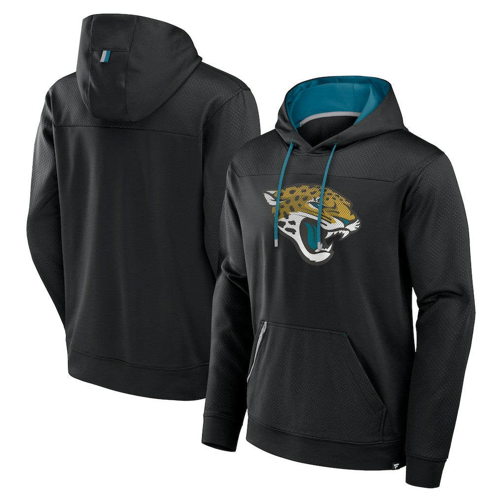 Jacksonville Jaguars Defender Pullover Hoodie - Black - Fanatics