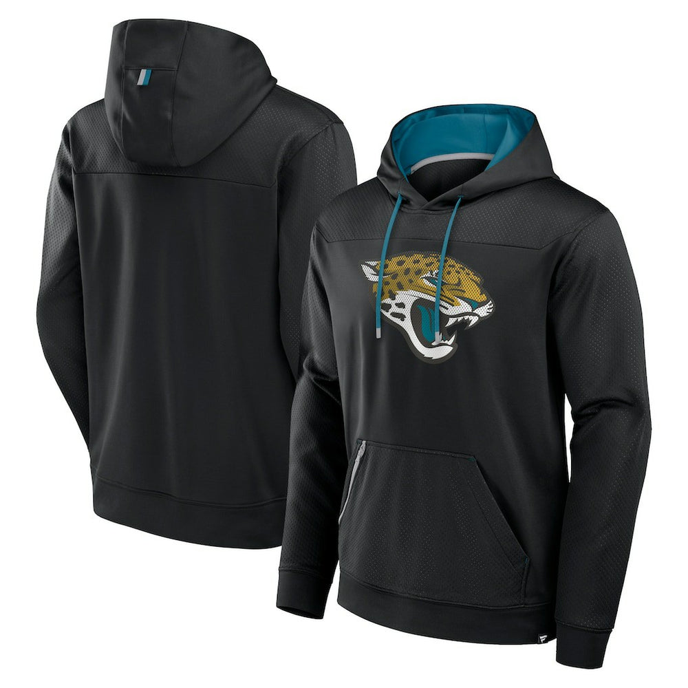 Jacksonville Jaguars Defender Pullover Hoodie - Black - Fanatics