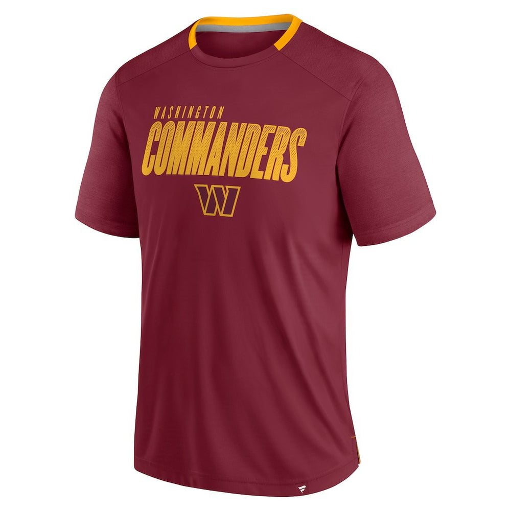 Washington Commanders Defender Fade Slant T-Shirt - Burgundy - Fanatics