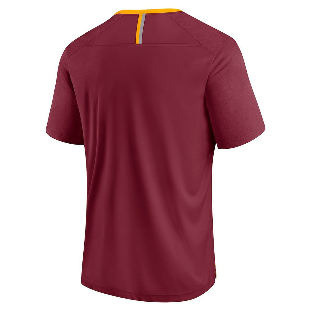 Washington Commanders Defender Fade Slant T-Shirt - Burgundy - Fanatics