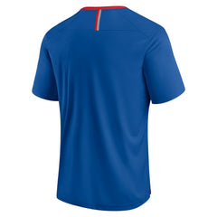 Buffalo Bills Defender Fade Slant T-Shirt - Royal - Fanatics