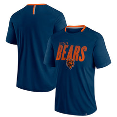 Chicago Bears Defender Fade Slant T-Shirt - Navy - Fanatics