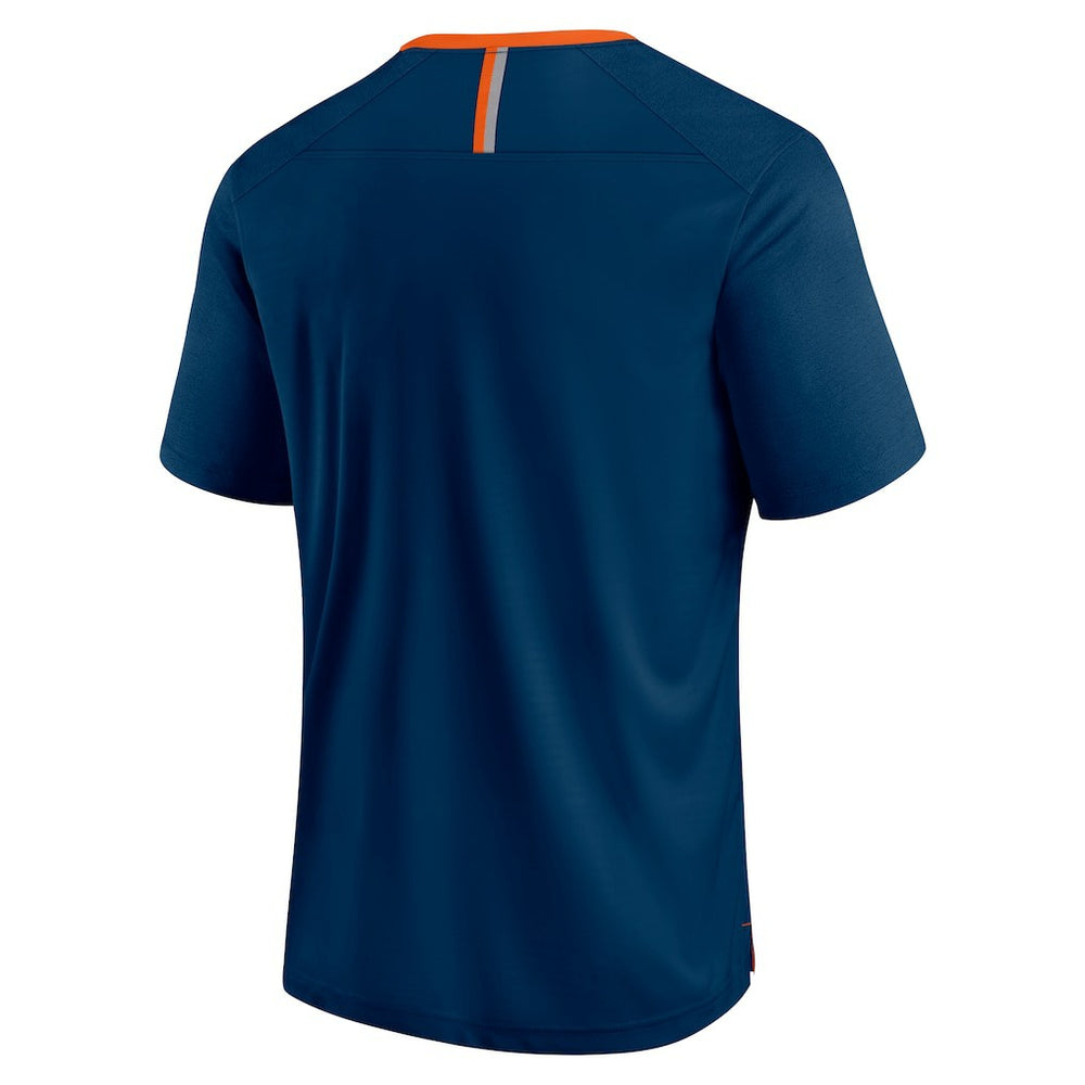 Chicago Bears Defender Fade Slant T-Shirt - Navy - Fanatics