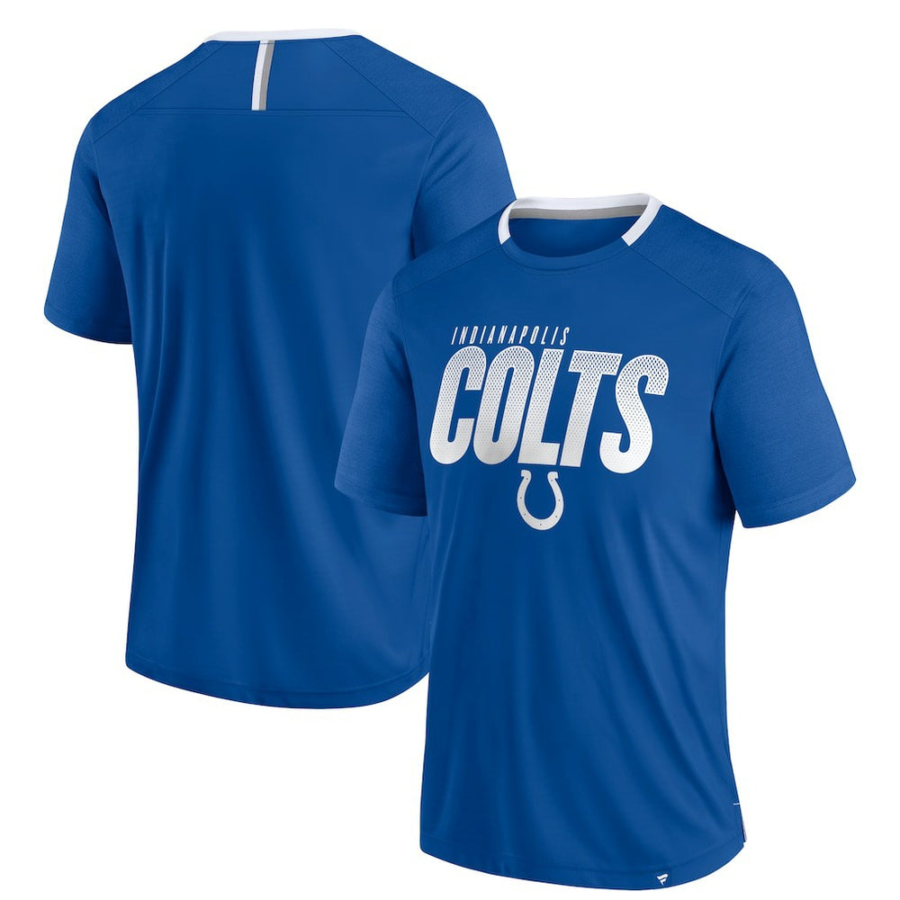 Indianapolis Colts Defender Fade Slant T-Shirt - Royal - Fanatics