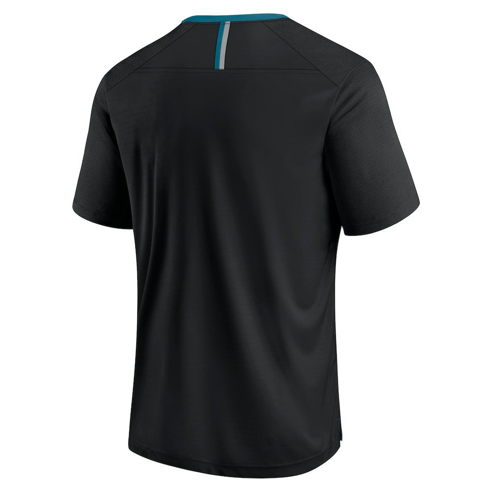 Jacksonville Jaguars Defender Fade Slant T-Shirt - Black - Fanatics