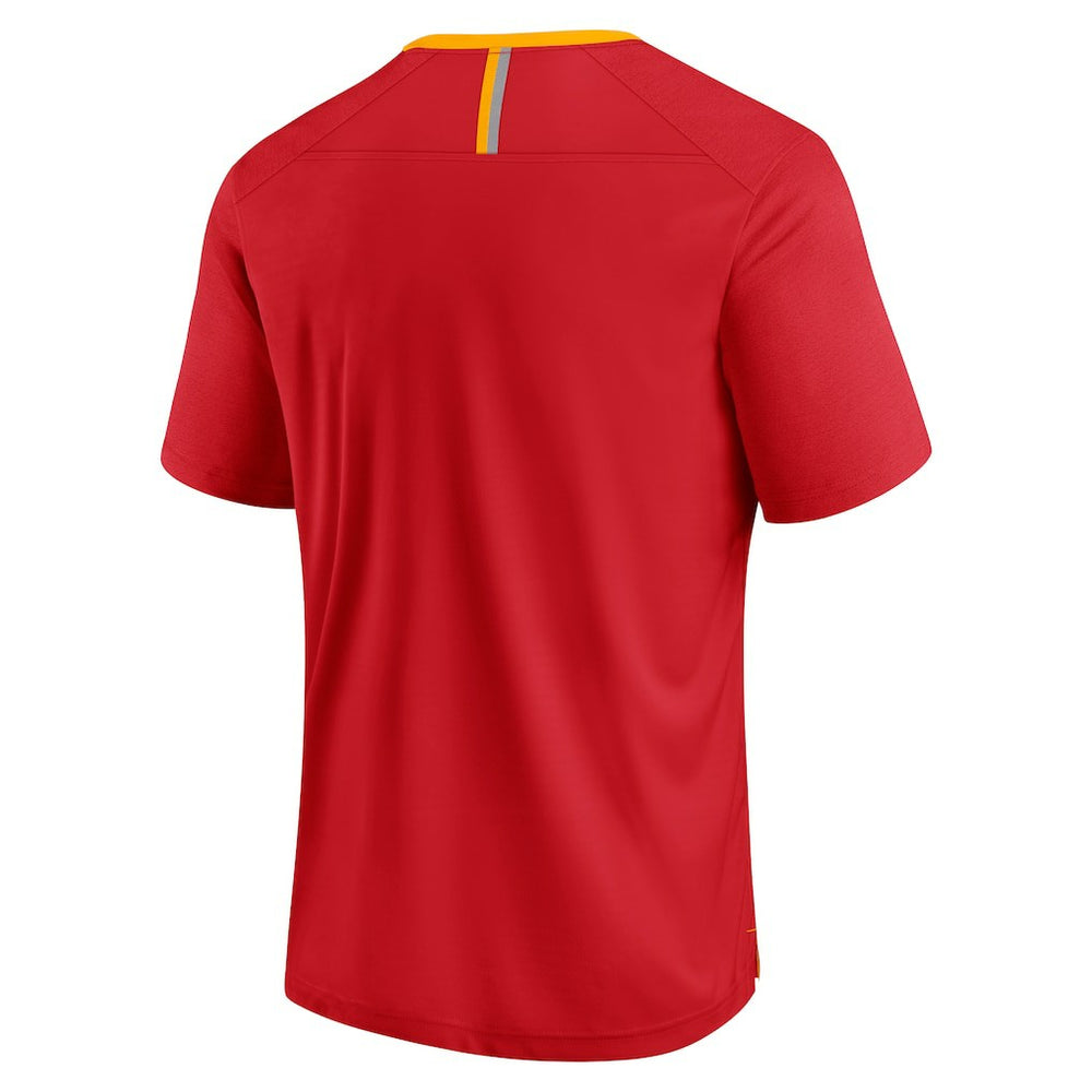 Kansas City Chiefs Defender Fade Slant T-Shirt - Red - Fanatics