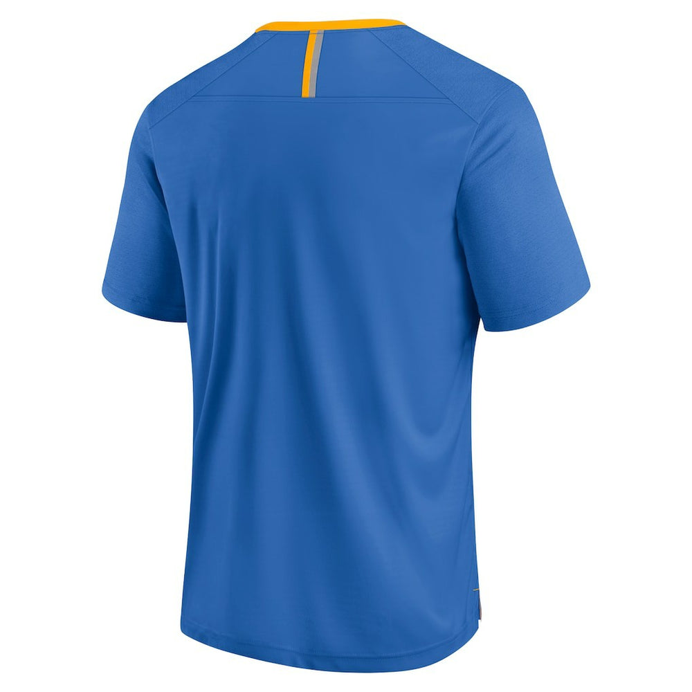 Los Angeles Chargers Defender Fade Slant T-Shirt - Powder Blue - Fanatics