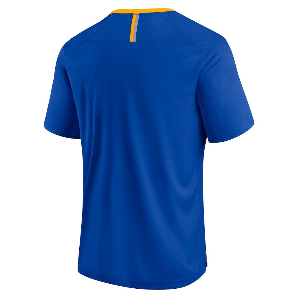 Los Angeles Rams Defender Fade Slant T-Shirt - Royal - Fanatics