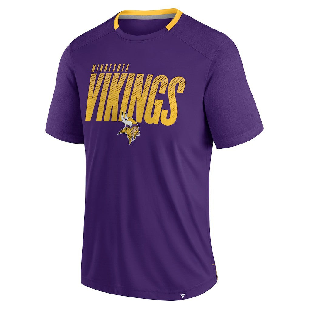 Minnesota Vikings Defender Fade Slant T-Shirt - Purple - Fanatics