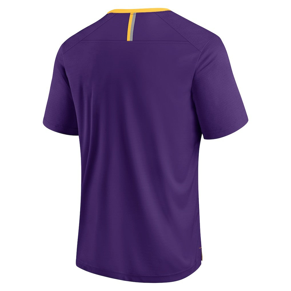 Minnesota Vikings Defender Fade Slant T-Shirt - Purple - Fanatics