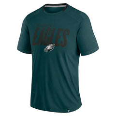Philadelphia Eagles Defender Fade Slant T-Shirt - Midnight Green - Fanatics