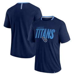 Tennessee Titans Defender Fade Slant T-Shirt - Navy - Fanatics